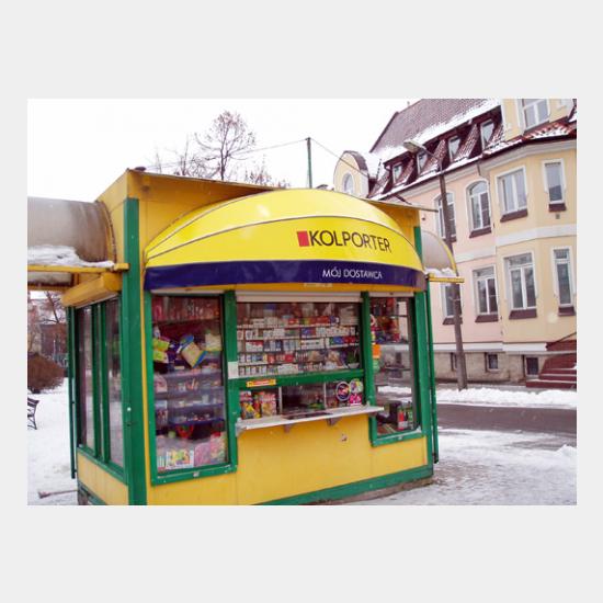 na zlecenie Kolportera montaż w Kętrzynie